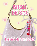 Bijou de sac personnalisé 🎀